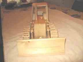 Bulldozer front
